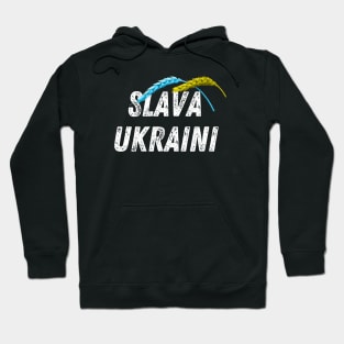 SLAVA UKRAINI GLORY TO UKRAINE PROTEST PUTIN PROTEST RUSSIAN INVASION Hoodie